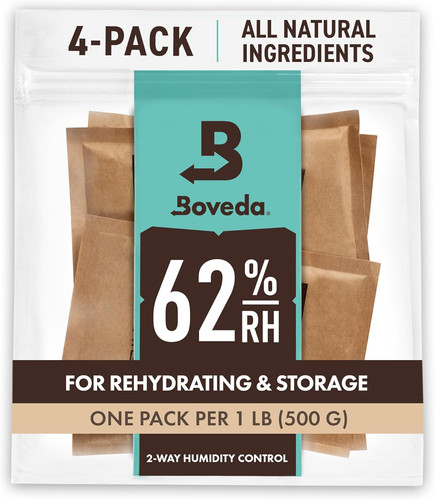 Two way humidity control - 62%,